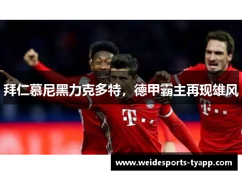 拜仁慕尼黑力克多特，德甲霸主再现雄风